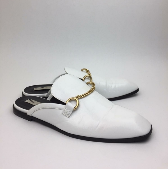 Stella McCartney Chain Loafer Mule sz 10 - Picture 2 of 15